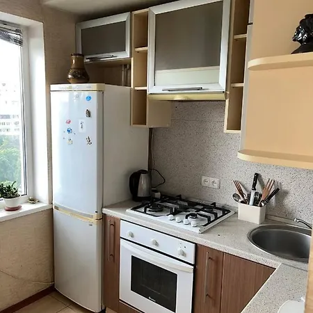 Двокімнатна Квартира На Архипенко Kiev Exterior photo